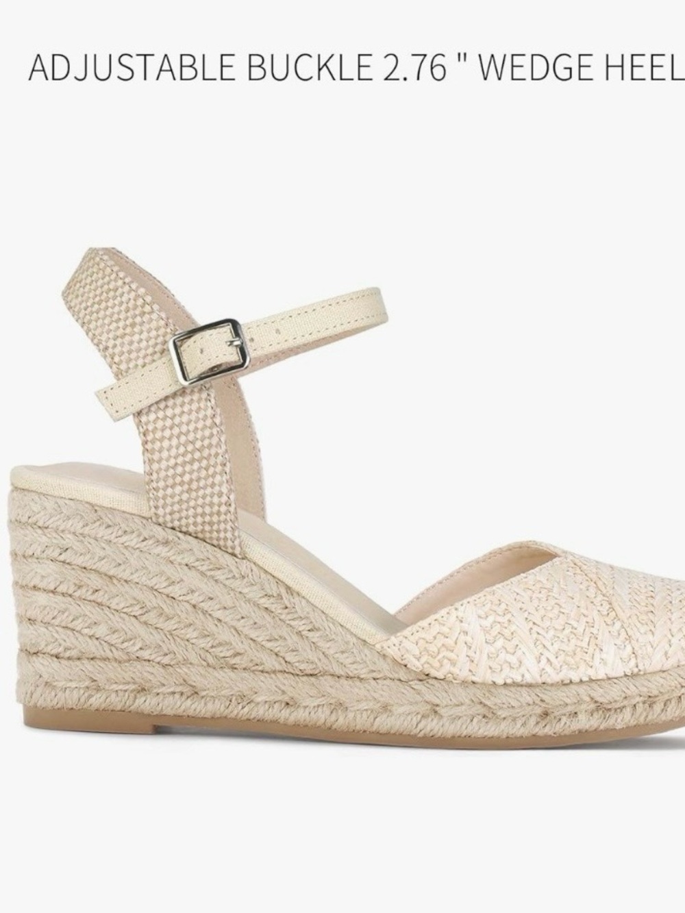 NWT women’s closed toe platform sandals - Picture 6 of 14